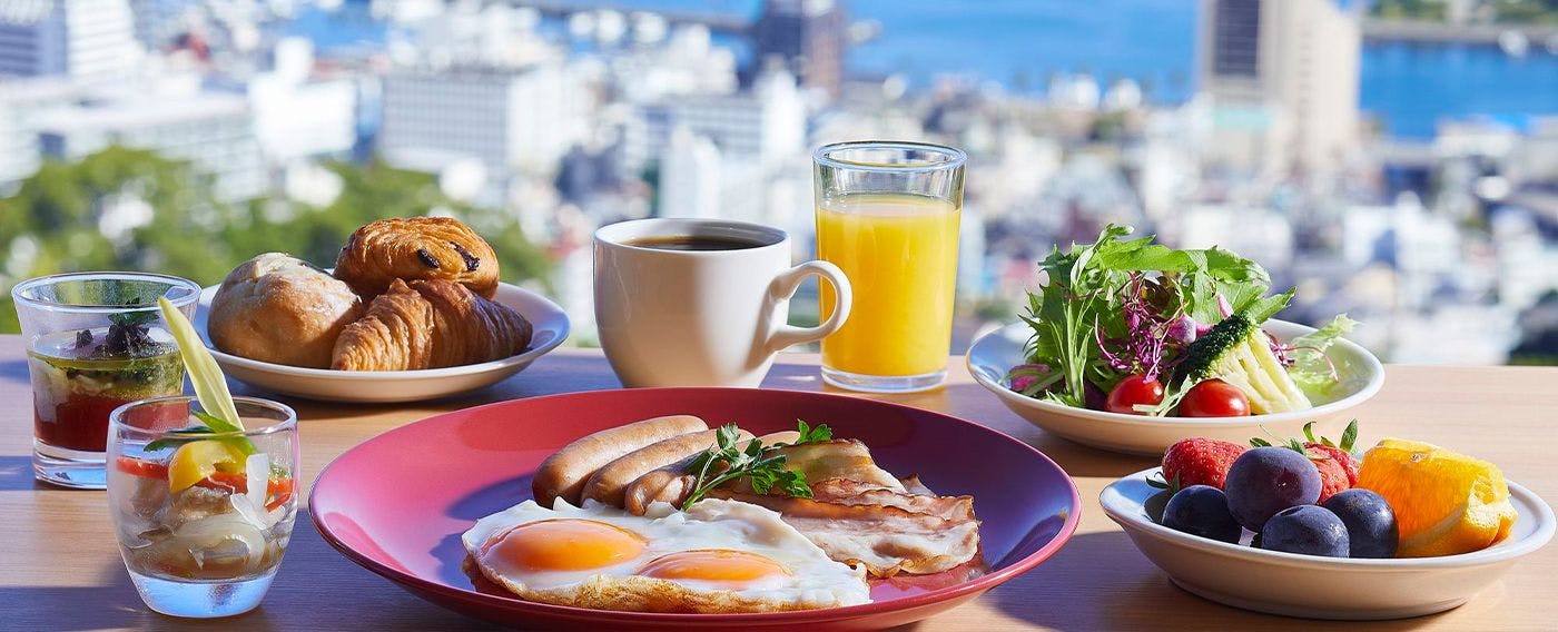 朝食ビュッフェ　イメージ