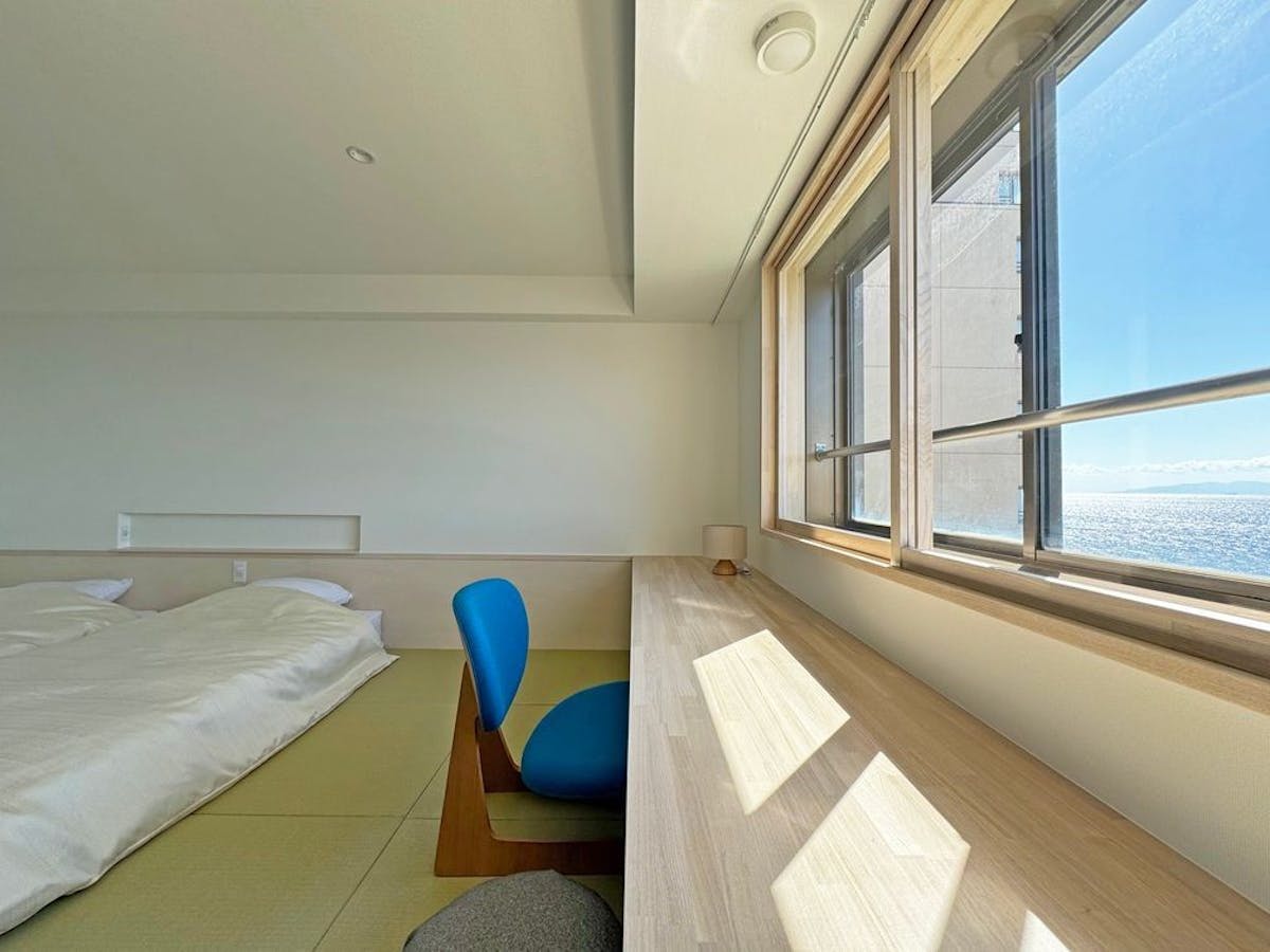 ห้องพักที่มีวิวทะเลที่งดงาม