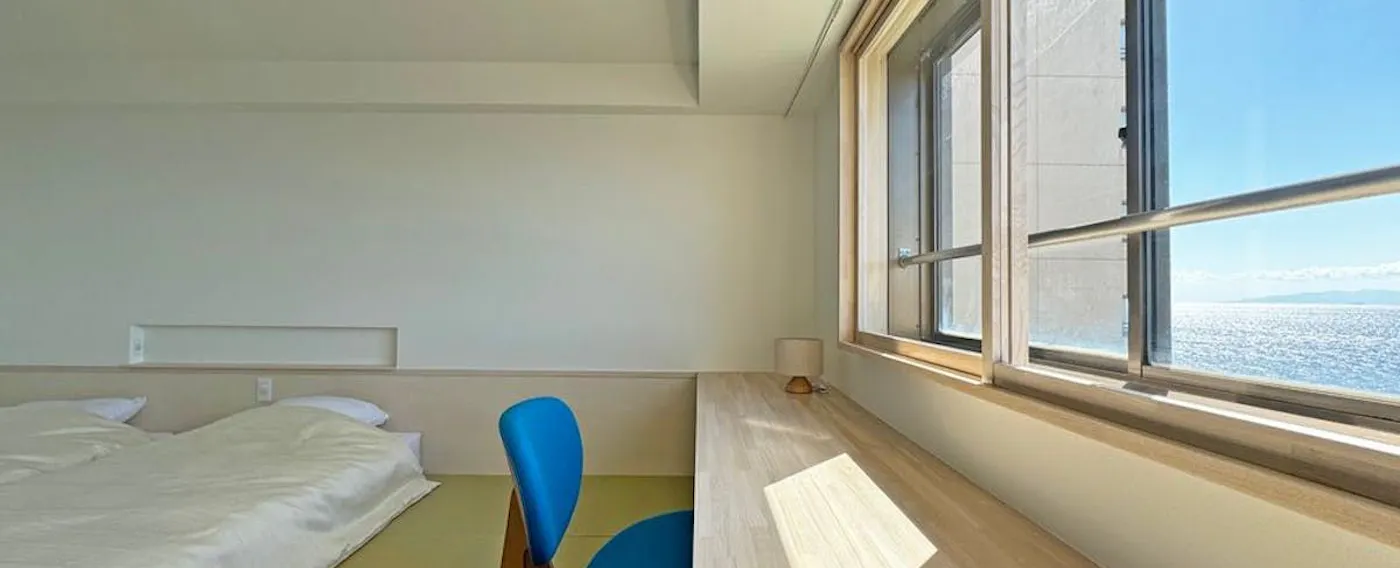 ห้องพักที่มีวิวทะเลที่งดงาม