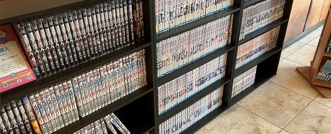 มุมเช่าหนังสือการ์ตูน