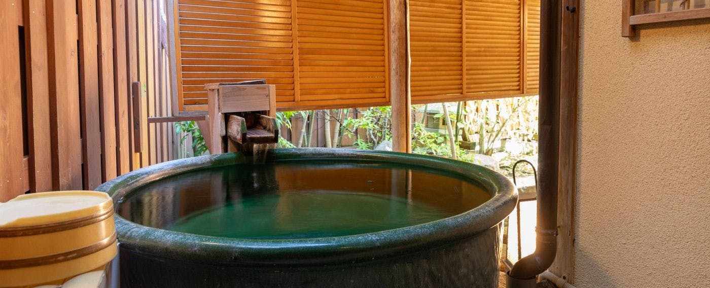 ห้องพักพร้อมออนเซ็นส่วนตัว