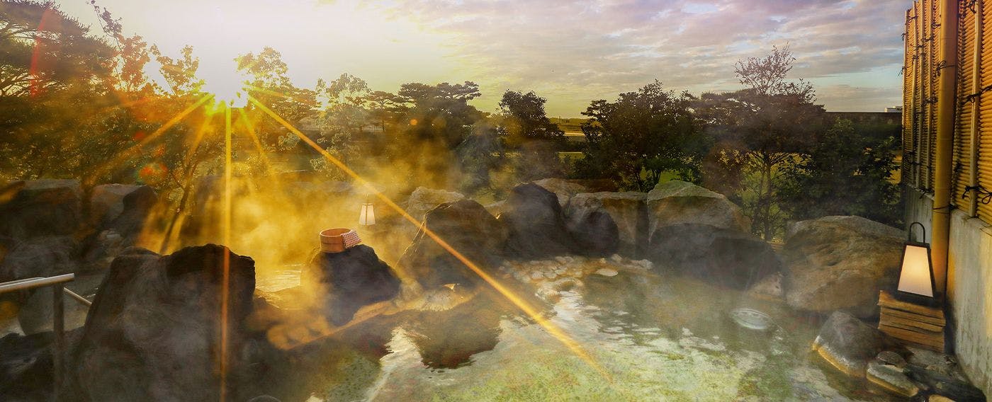 บ่อน้ำพุร้อนกลางแจ้ง