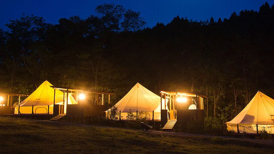 Ryokan & Glamping Resort: The Inn Where the Sound of Deer Echoes - Hanazansui