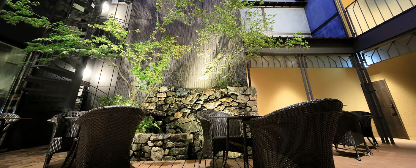 별채 중정 석경