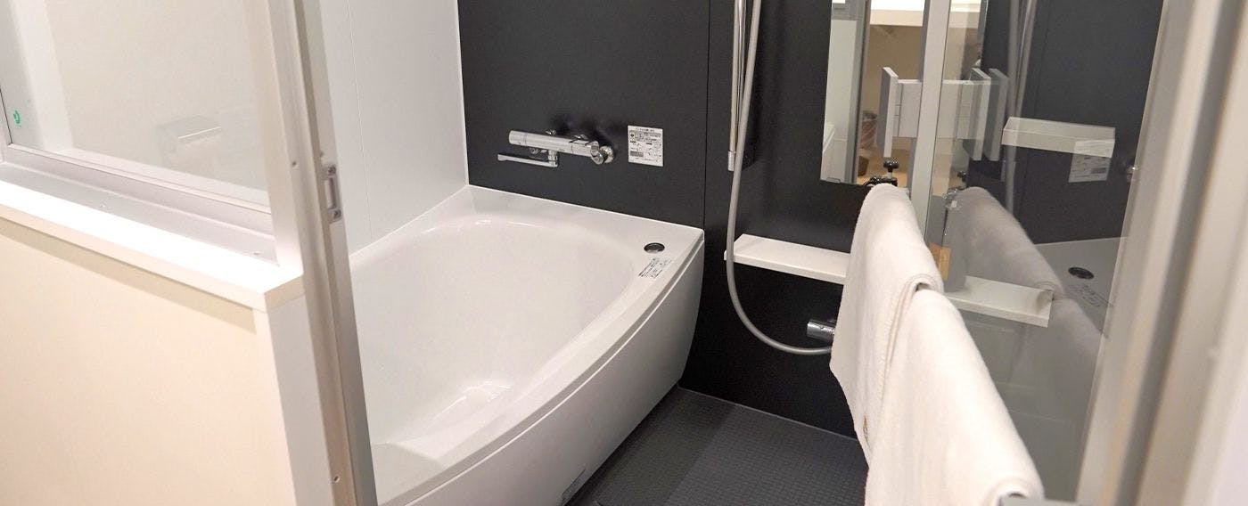 浴室是方便使用的分離式設計。