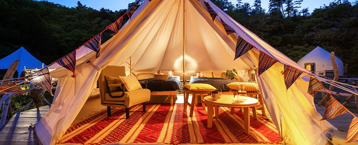 เต็นท์แกลมปิ้ง