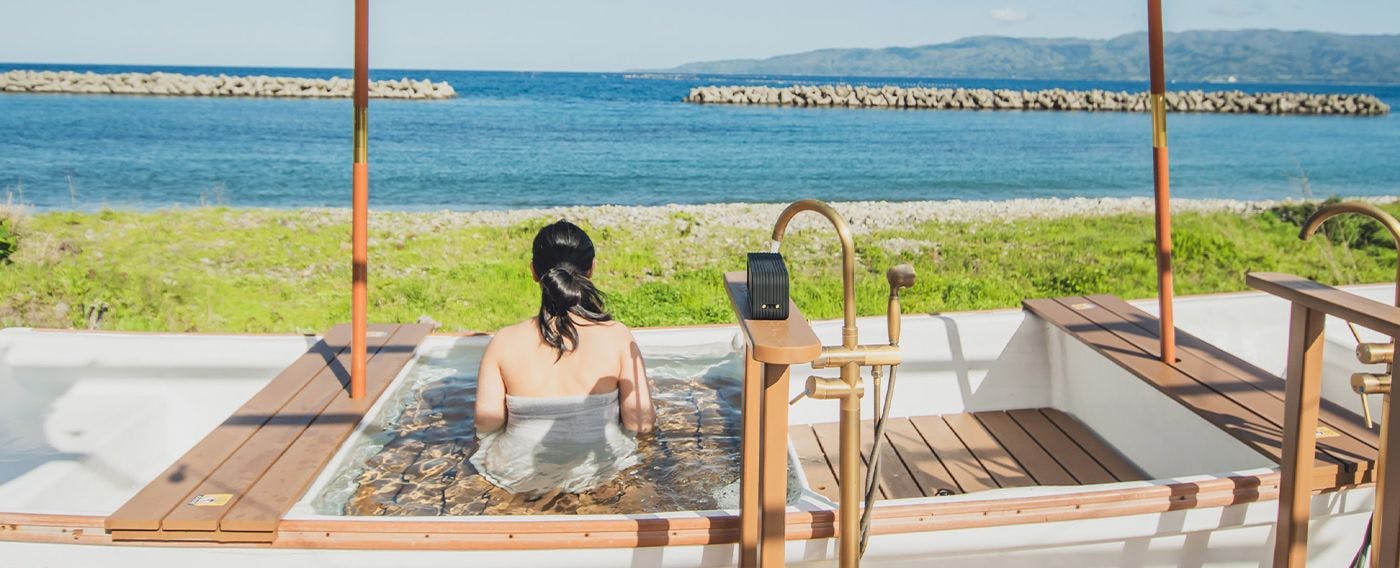 อินฟินิตี้ออนเซ็นกลางแจ้ง