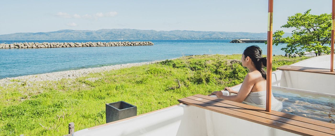 อินฟินิตี้ออนเซ็นกลางแจ้ง