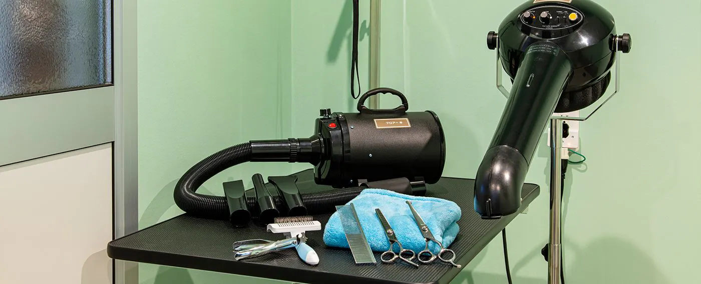 ห้องตัดแต่งขนสัตว์เลี้ยง