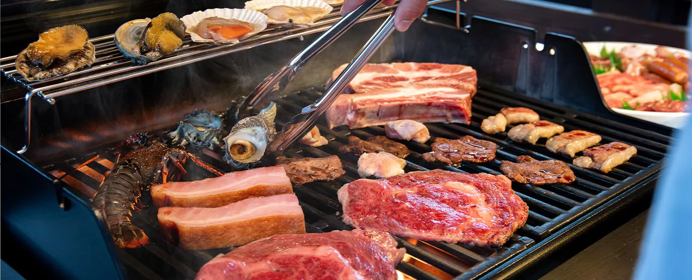 ภาพตัวอย่างบาร์บีคิว