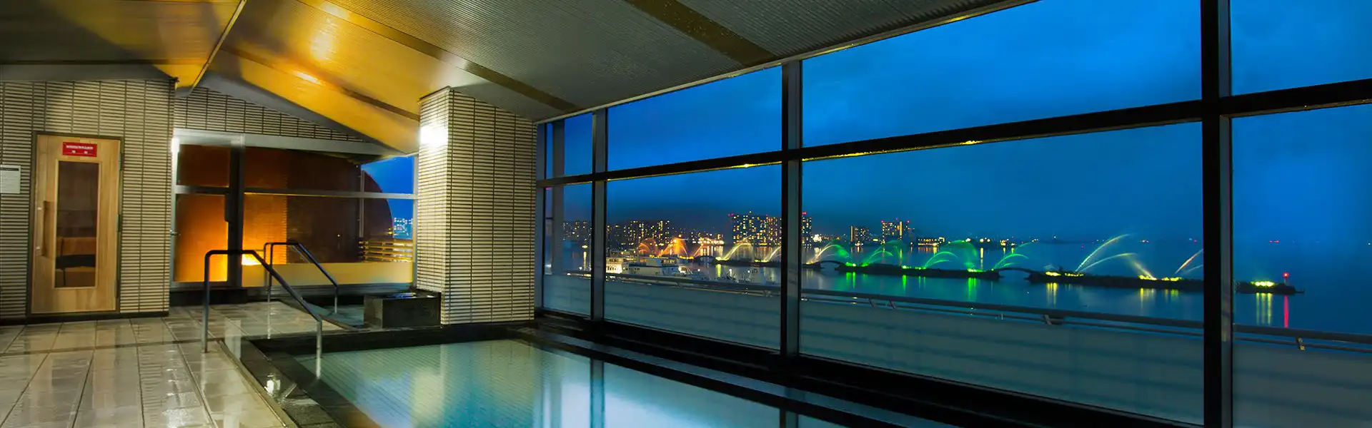 天然温泉大浴場