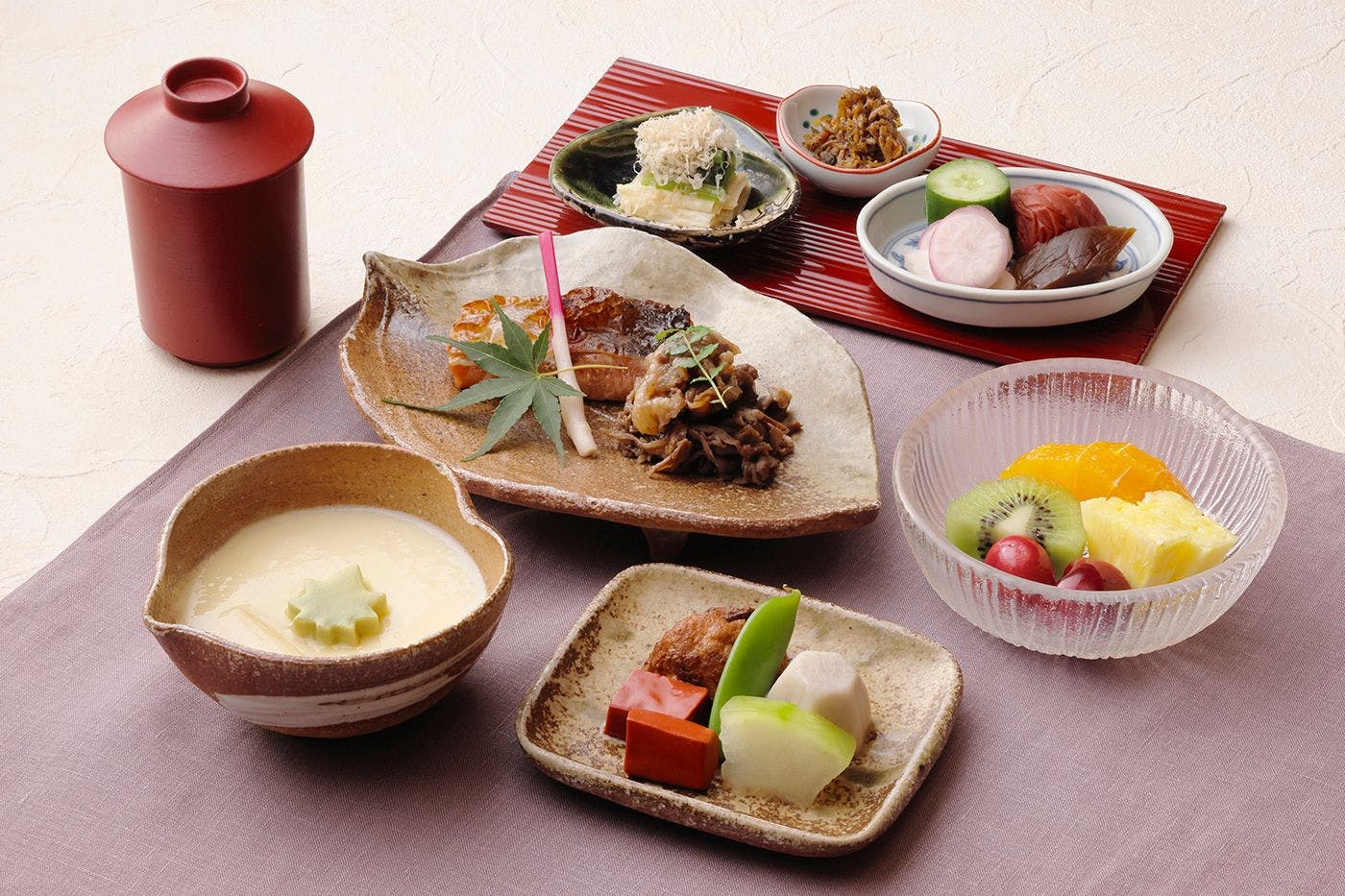 俱乐部酒廊专属日式早餐