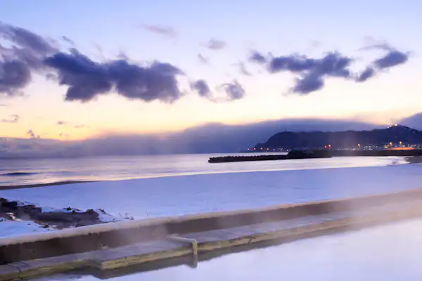 Pemandangan malam terbuka