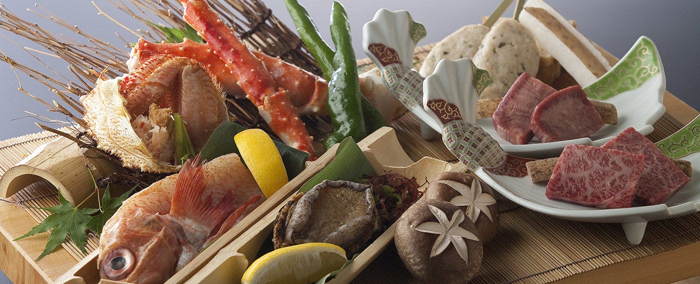 ตัวอย่างอาหารโรบาตะยากิ