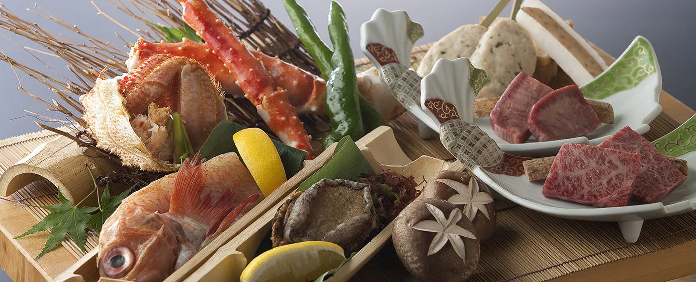 ตัวอย่างอาหารโรบาตะยากิ