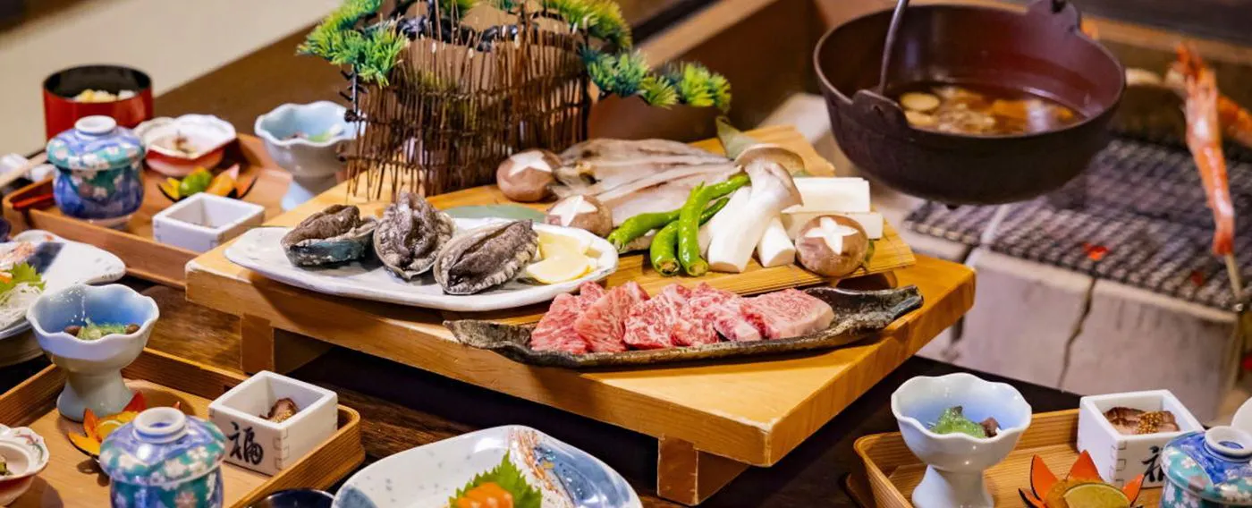 ตัวอย่างอาหารโรบาตะยากิ