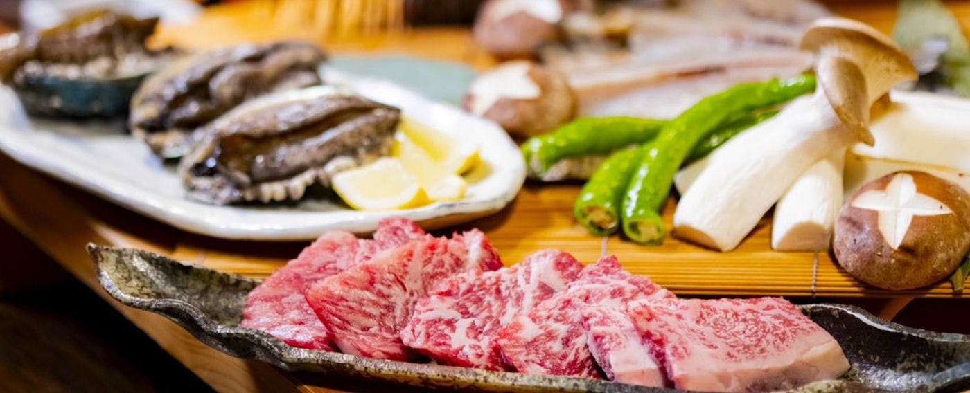 ตัวอย่างอาหารโรบาตะยากิ