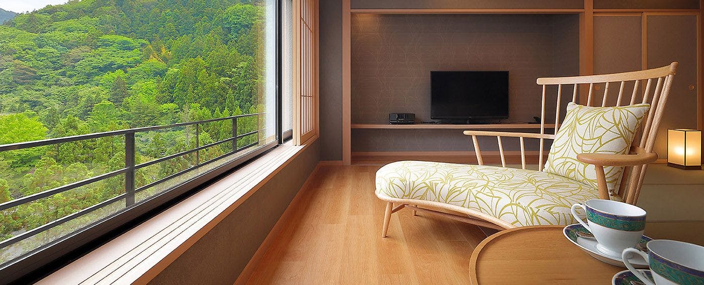 展望半露天風呂付和洋室