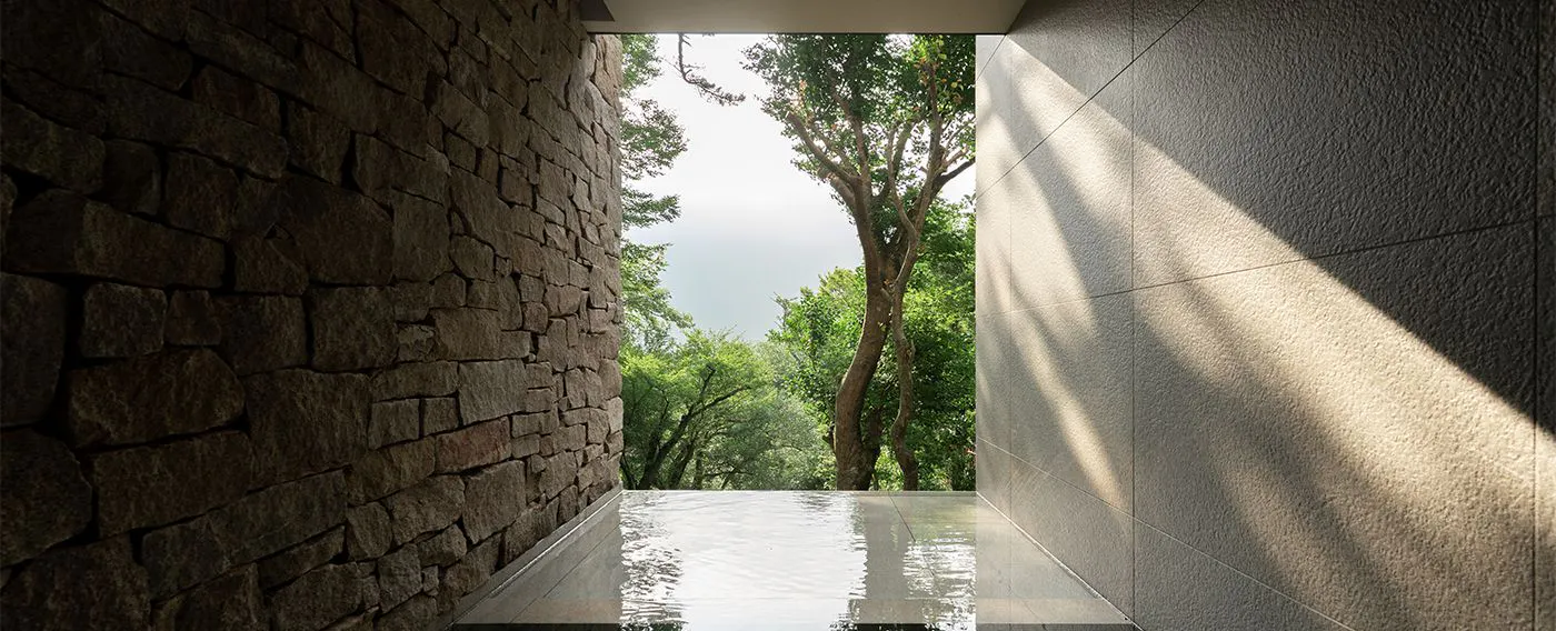 Pemandian air panas alami terbuka