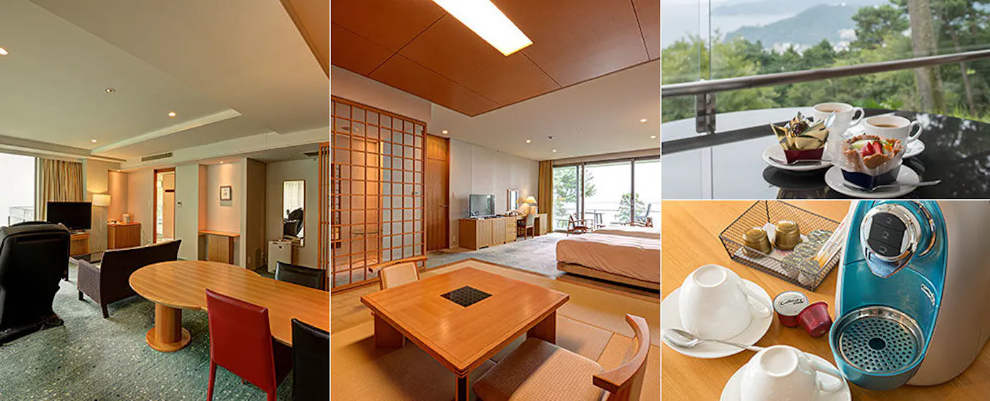 ห้องพักทุกห้องเป็นแบบสวีท