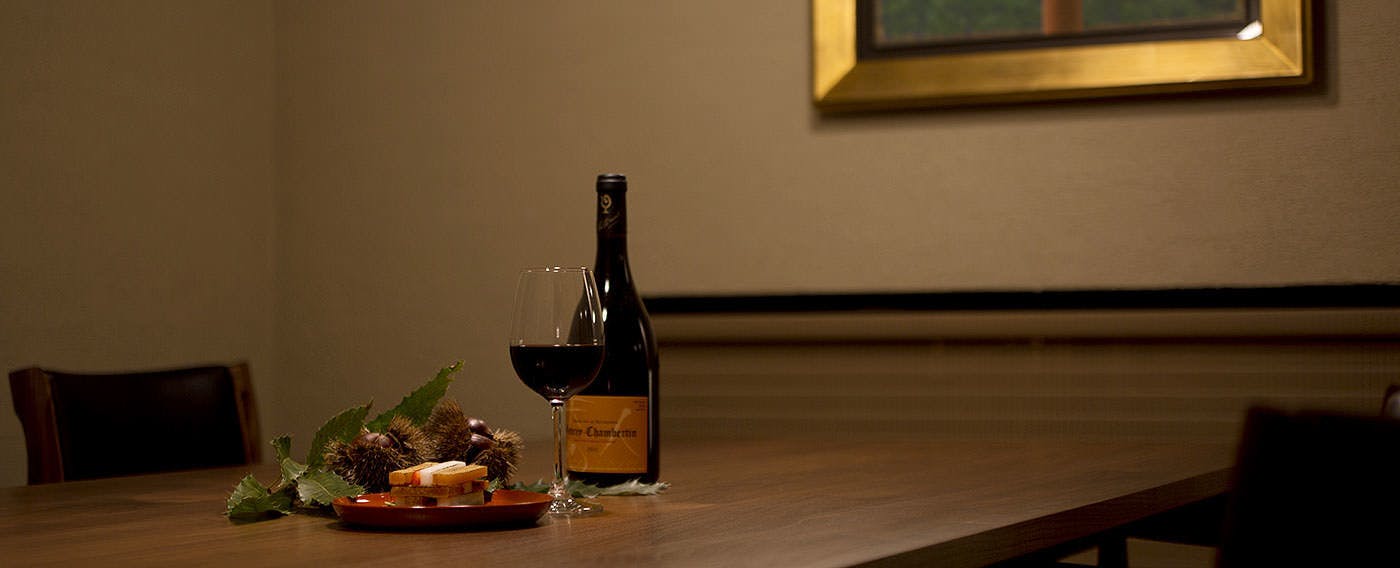 ロイヤルスイート「芍薬」専用ダイニング