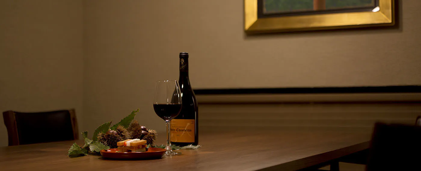 ロイヤルスイート「芍薬」専用ダイニング