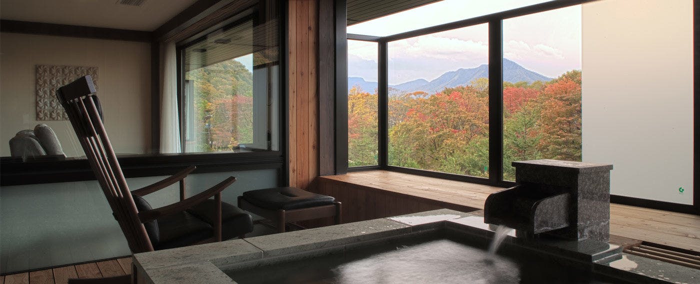 しこつ湖鶴雅リゾートスパ　水の謌