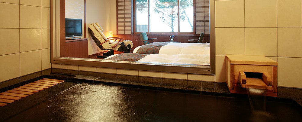 Hokkaido Lakeside Hotel Suimeikaku Private hot spring inn