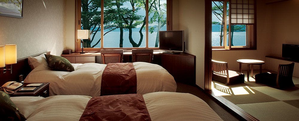 Hokkaido Lakeside Hotel Suimeikaku Private hot spring inn