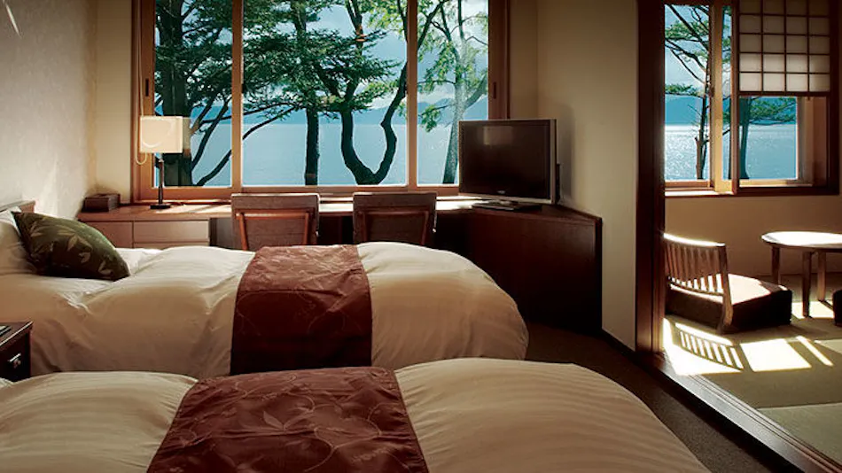 Hokkaido Lakeside Hotel Suimeikaku Private hot spring inn