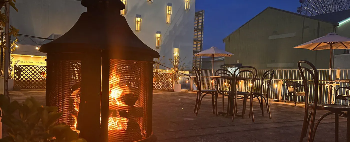 ホテルに珍しい焚火を体験することができる思い出に残りホテルステイ