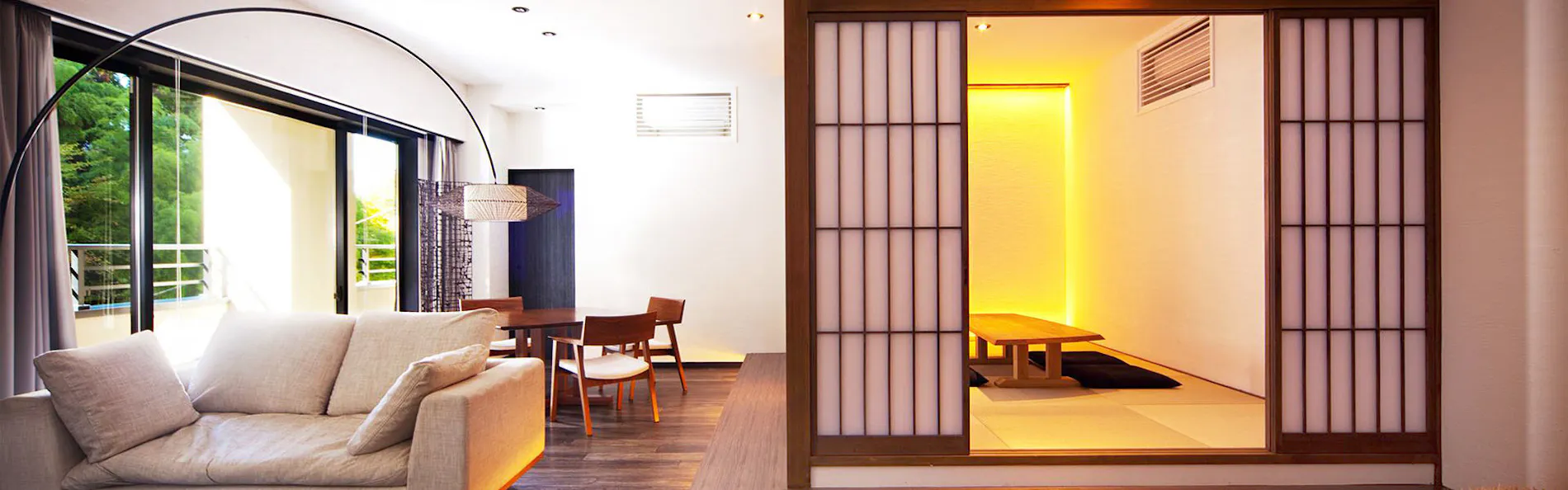 会津東山温泉 客室専用露天風呂付のスイートルーム はなれ 松島閣