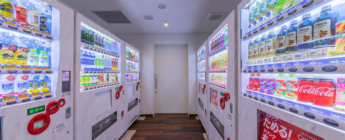 自動販売機コーナー