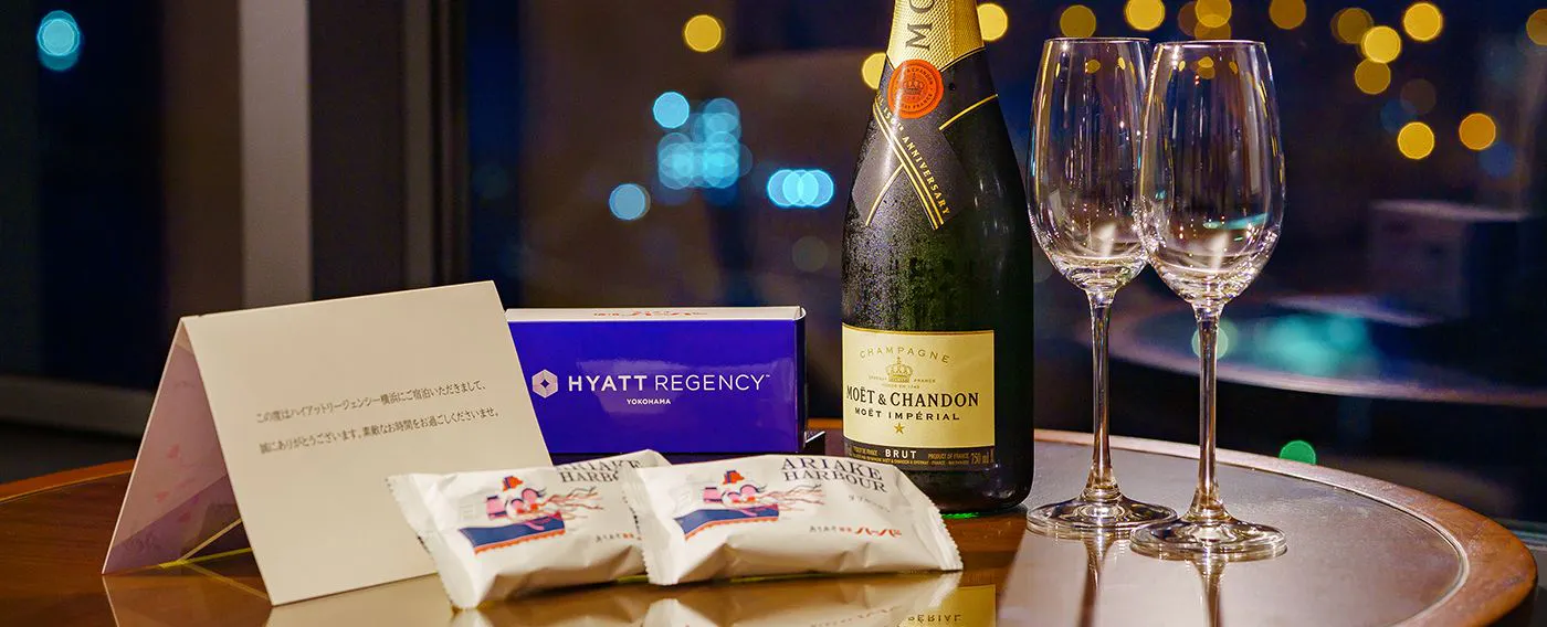 【記念日】2人だけの特別な日をハイアットリージェンシー横浜が心を込めておもてなしいたします。