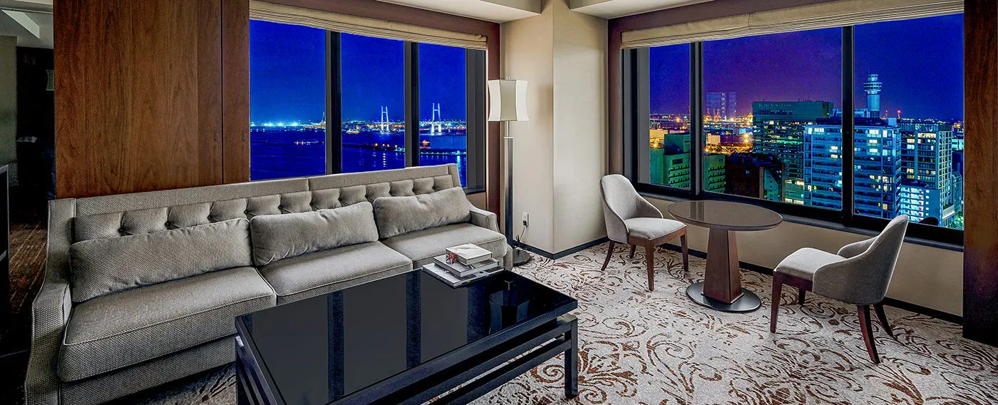 特別なご滞在は広々としたスイートで大切な人と素敵な時間をお過ごしください。