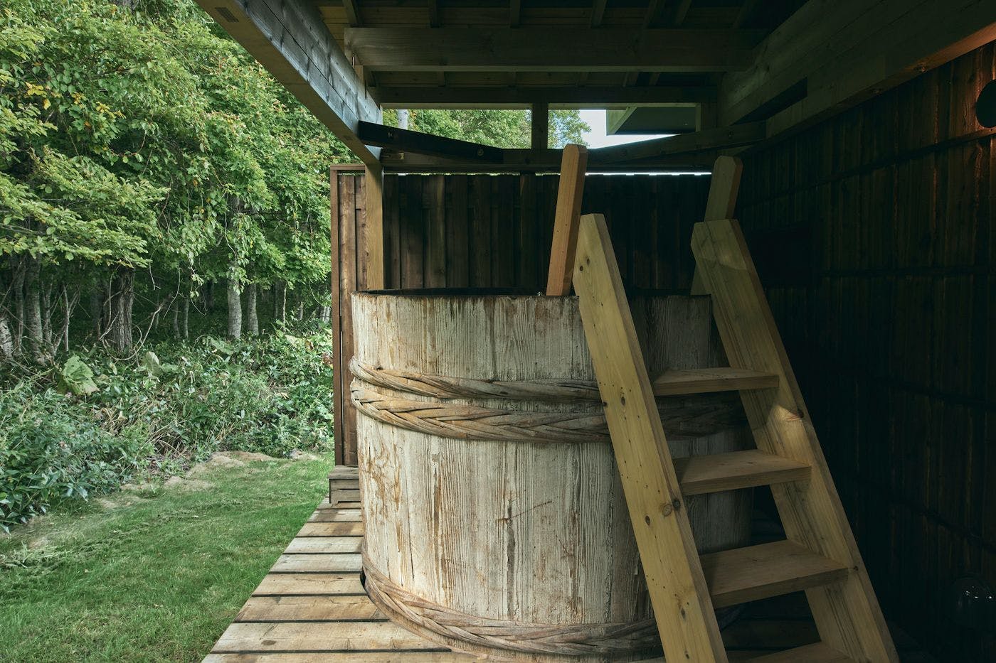 味噌樽の露天風呂
