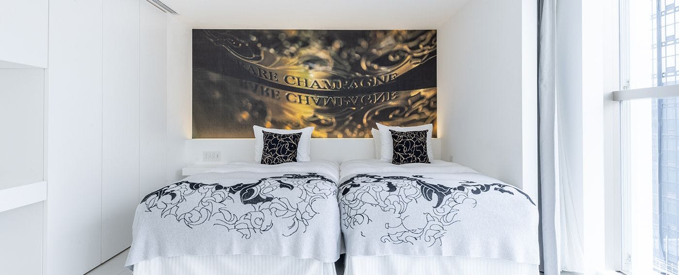 【Aras Tinggi｜Tingkat 11–13】Bilik Twin Prestige