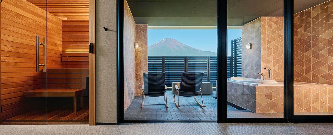 Shizuku: Private Room Inn with Sauna and Views of Mount Fuji