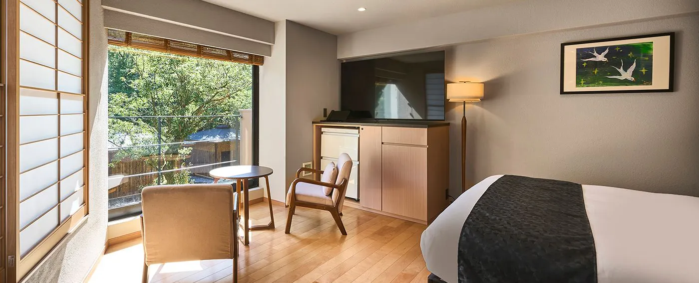 客室でのリラックス