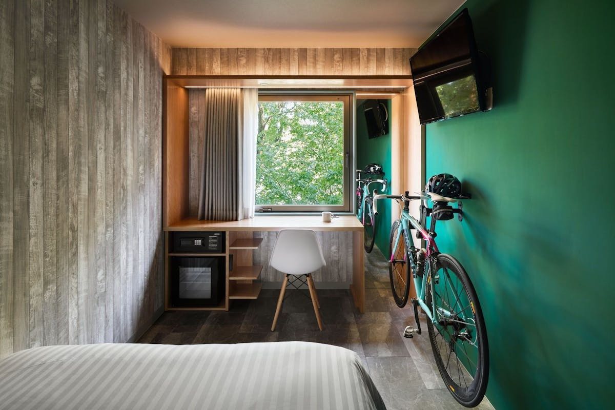 โรงแรมที่คุณสามารถพักพร้อมกับจักรยานได้