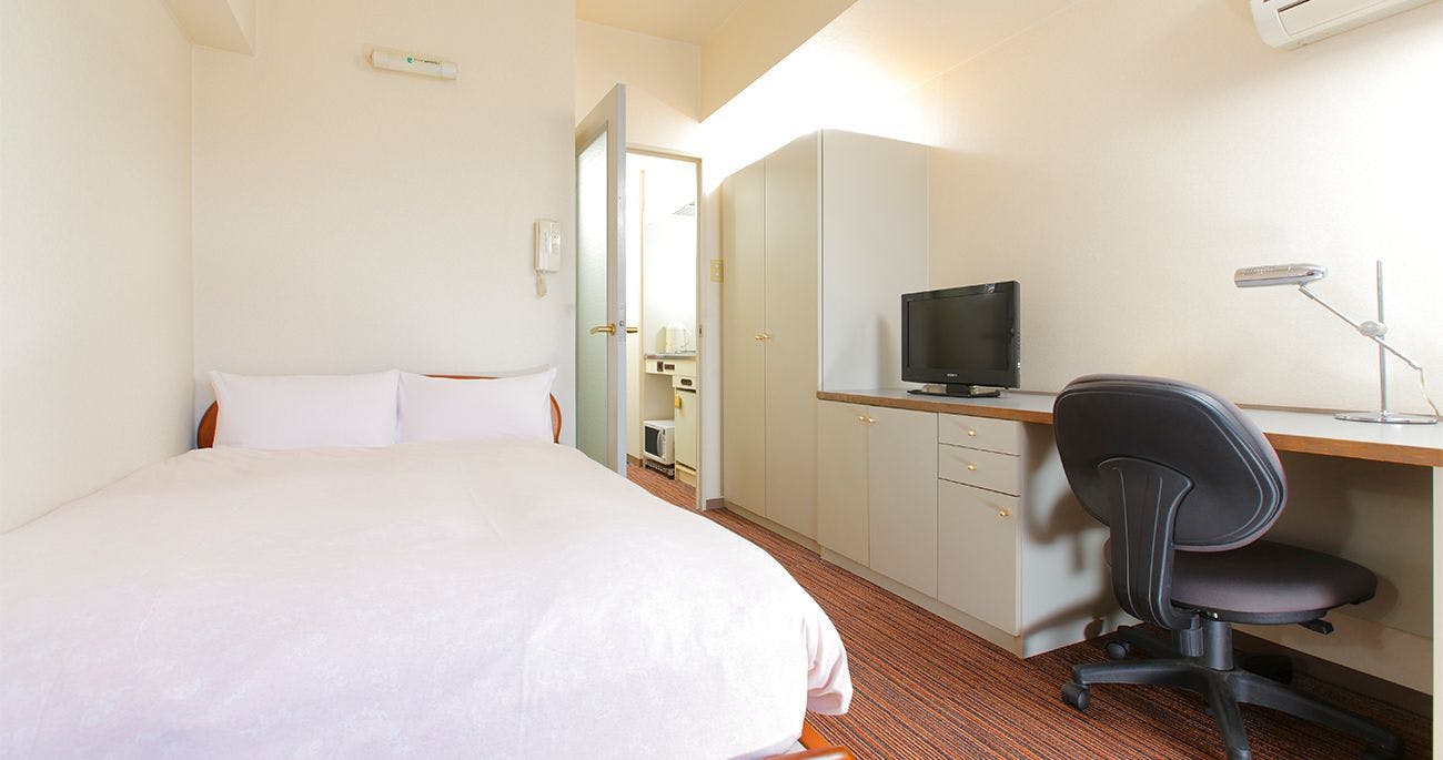 【ปรับปรุงใหม่ปี 2023】【ห้ามสูบบุหรี่】ห้องมาตรฐานและกึ่งคู่แบบกลาง ※ภาพตัวอย่าง