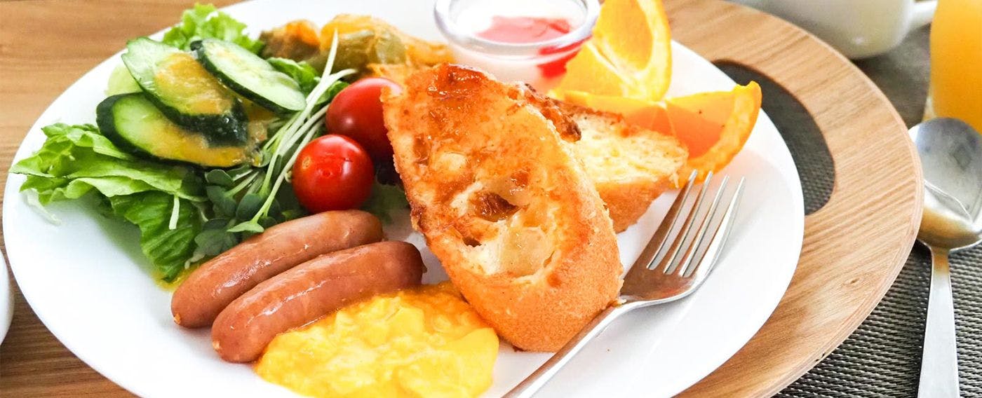 บุฟเฟ่ต์อาหารเช้า