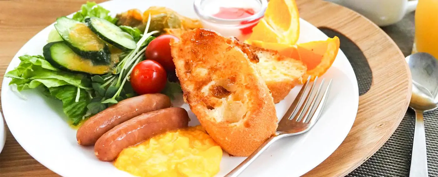 บุฟเฟ่ต์อาหารเช้า