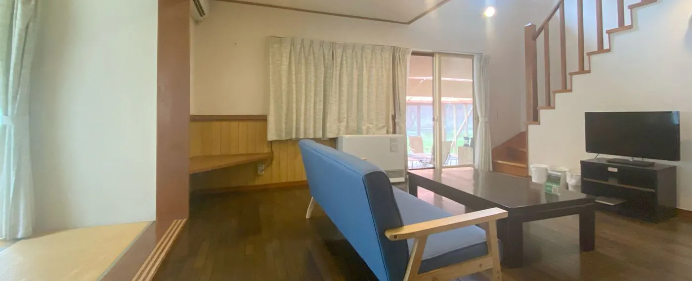 คอทเทจแบบบ้านเดี่ยว 3LDK พร้อมลานระเบียง - ภายใน