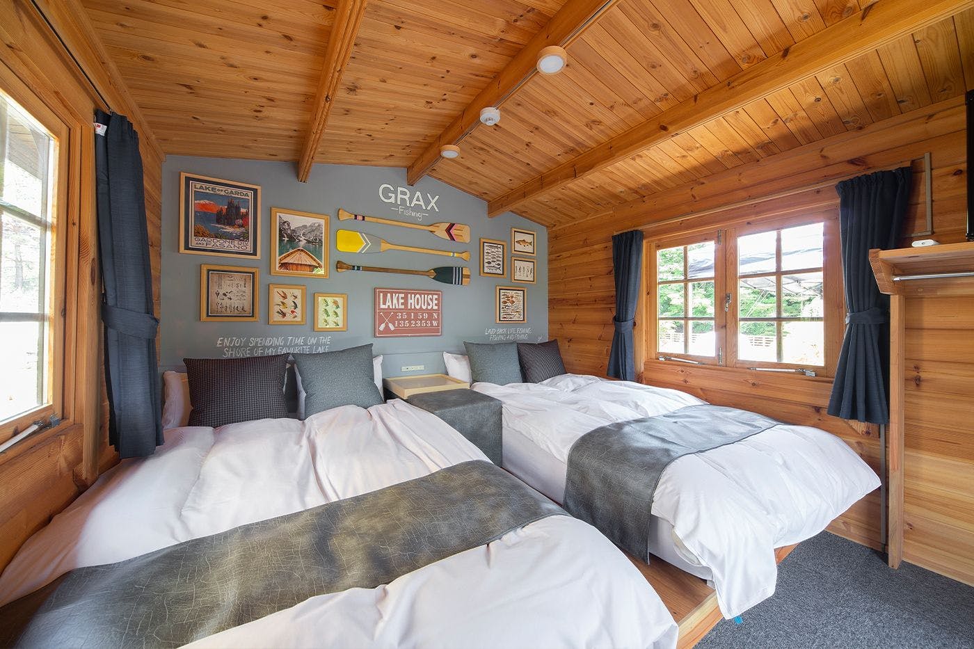 แกลมปิ้ง แบบเคบิน ภายใน