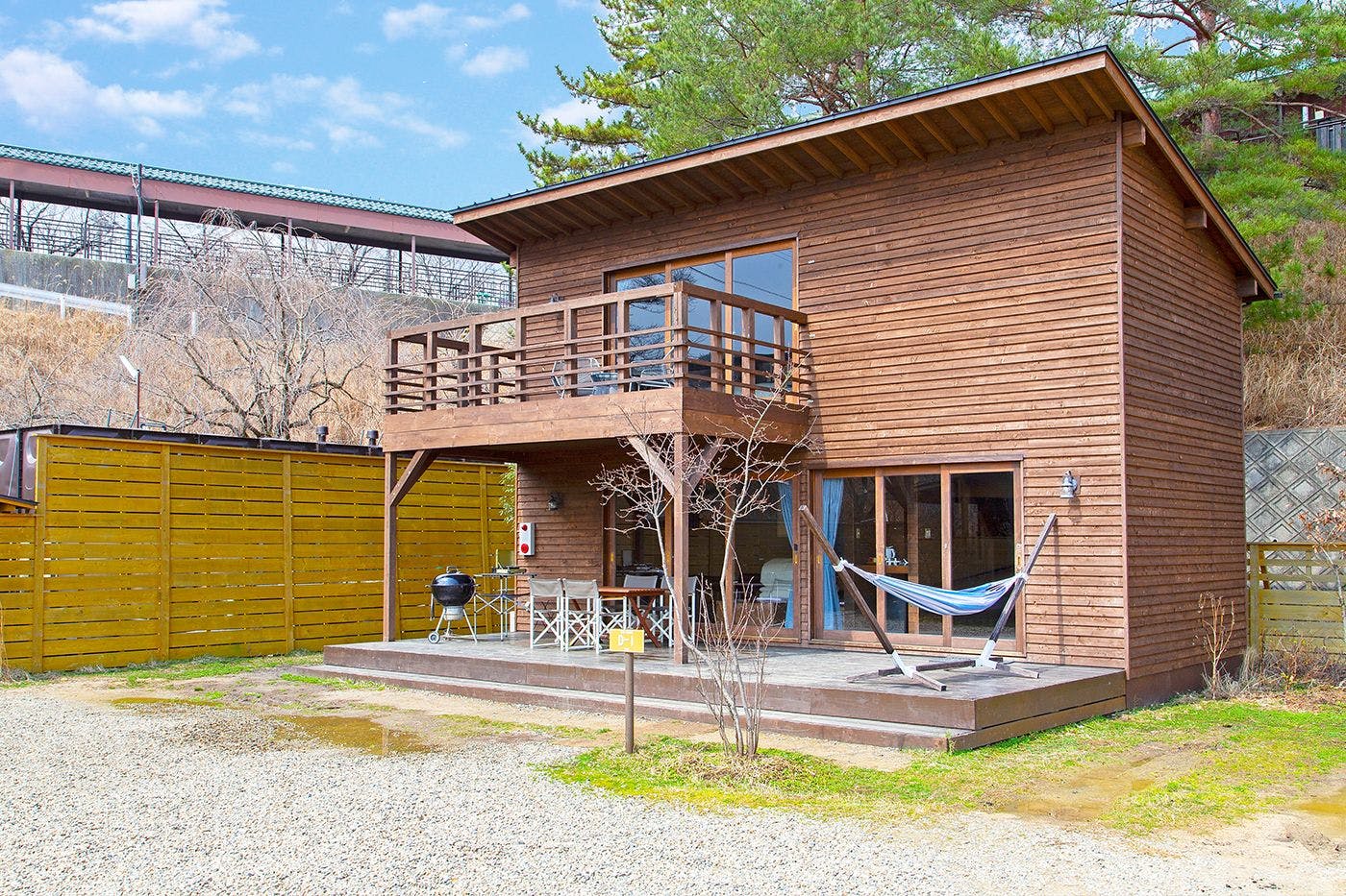 แกลมปิ้ง แบบเคบิน ลักษณะภายนอก