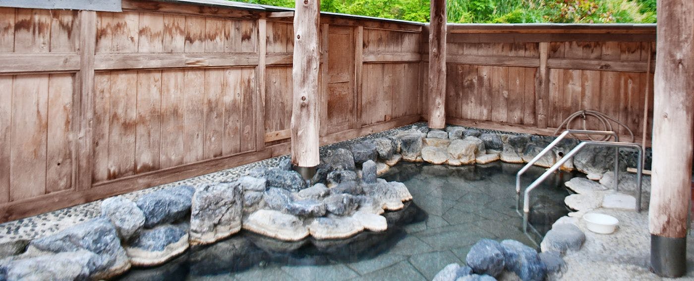 重曹泉・露天風呂