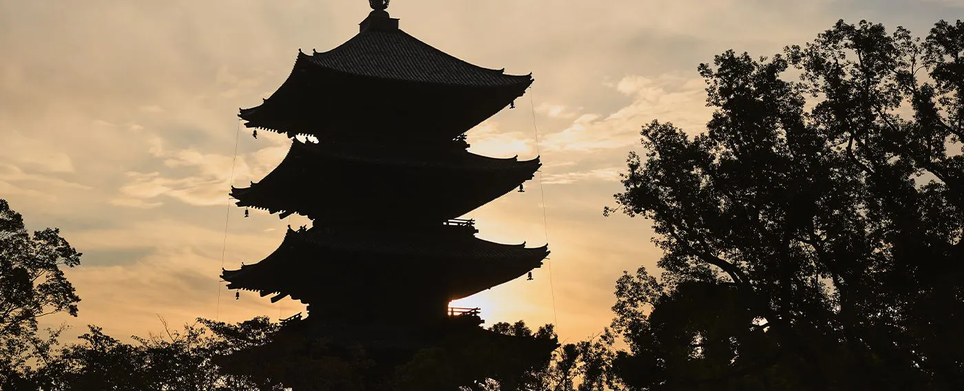 วัดโทจิ - เจดีย์ห้าชั้น