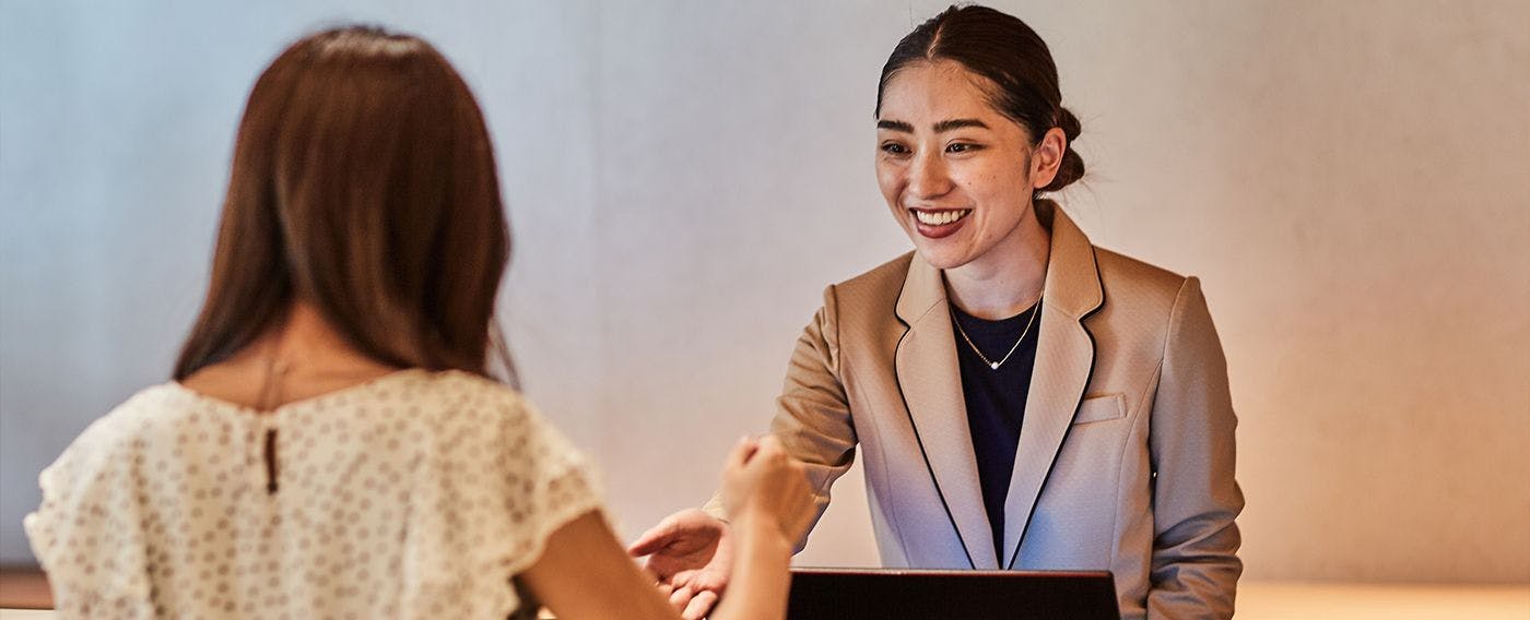 ภาพลักษณ์การบริการที่แผนกต้อนรับ