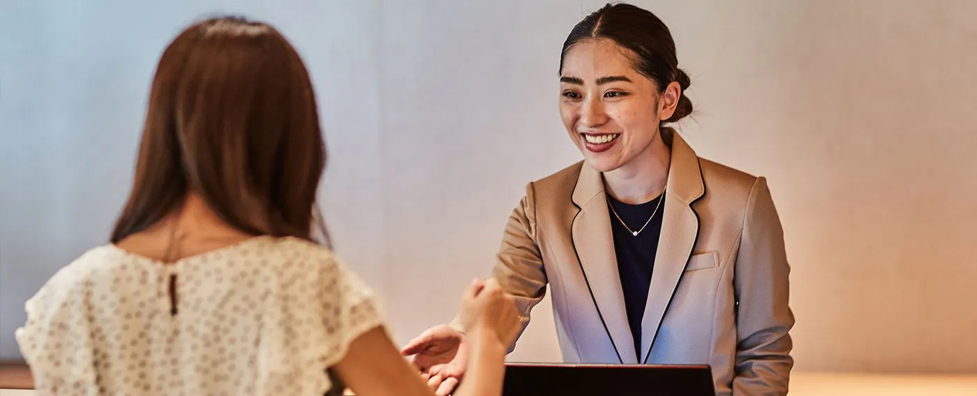 ภาพลักษณ์การบริการที่แผนกต้อนรับ